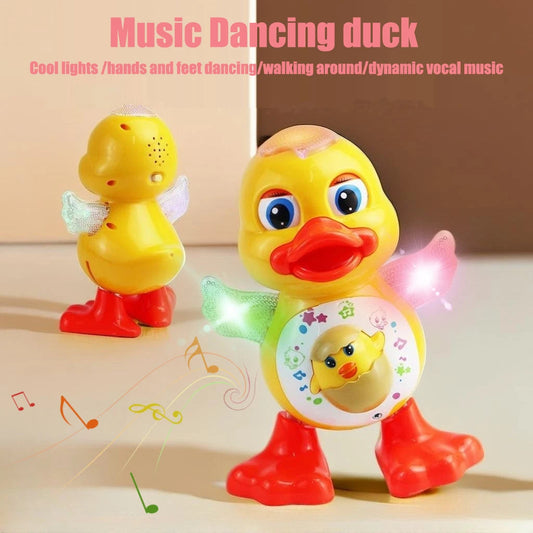 Dancing Duck Cute Musical Cartoon